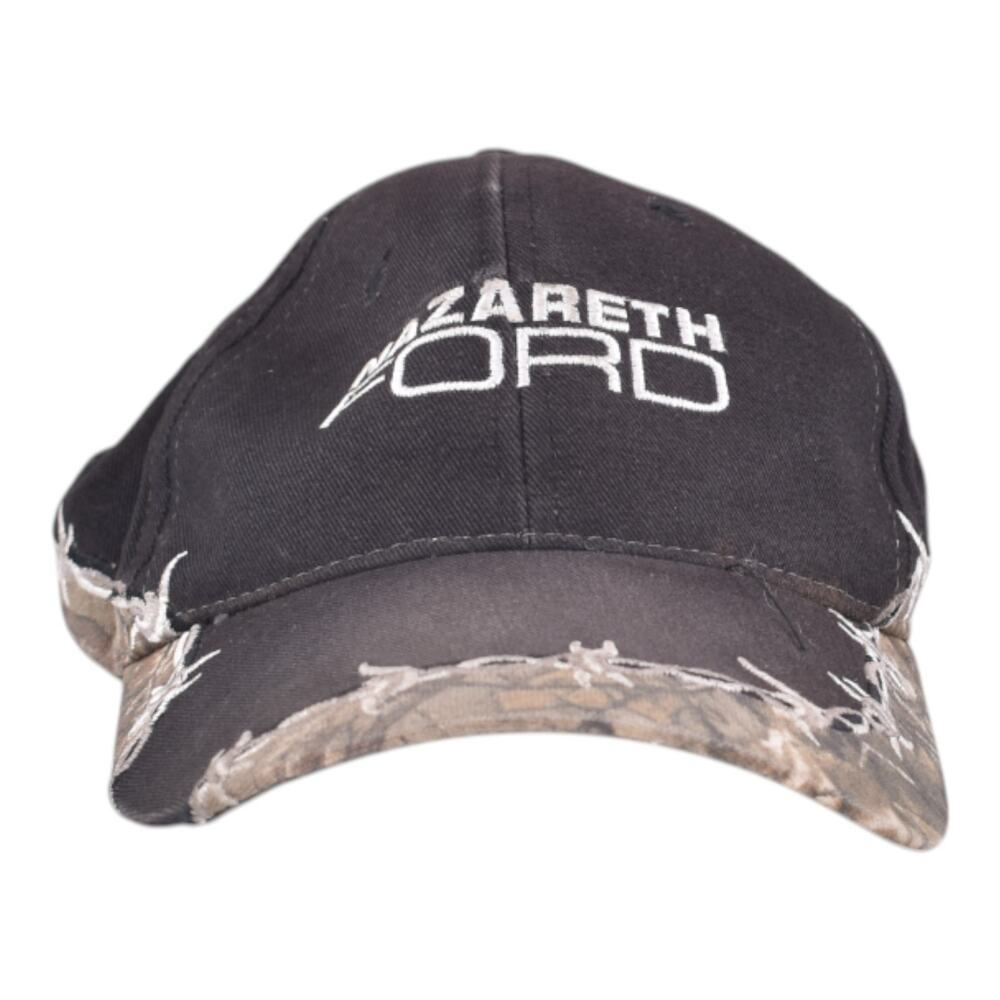 Nazareth Ford Embroidered Baseball Cap Black Camo Trim Trucker Outdoor